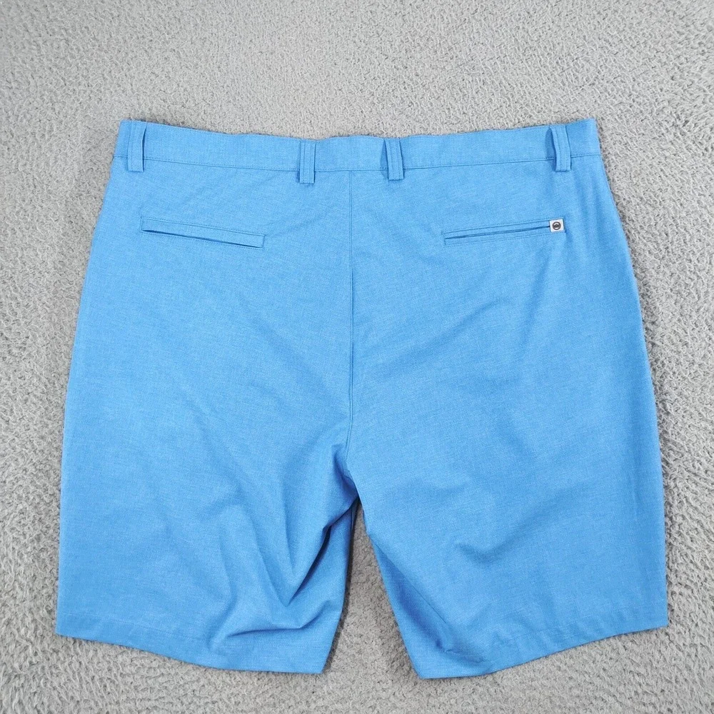 Peter Millar Shorts Mens 40 Blue Crown Sport Performance Wicking Golf Chino EUC - Picture 2 of 16